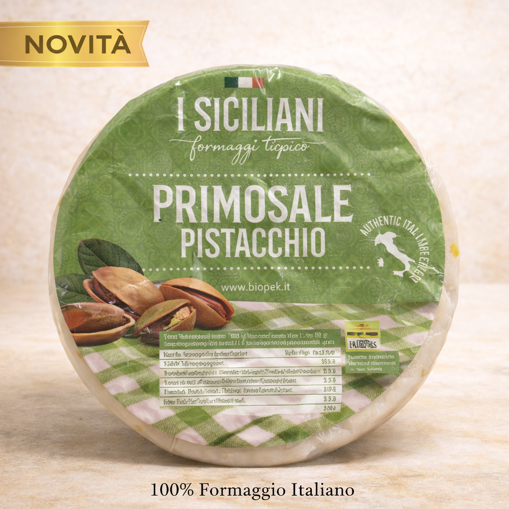 Pecorino Primosale al Pistacchio Siciliano