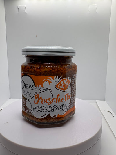 Bruschettata (olive e pomodori secchi)