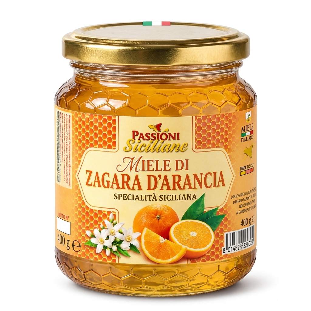 Miele di Zagara d'Arancia – Specialità Siciliana