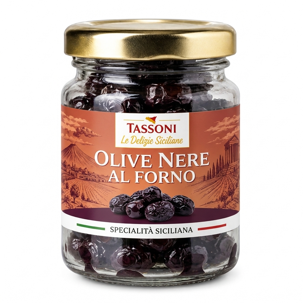 Olive Nere al Forno – Specialità Siciliana