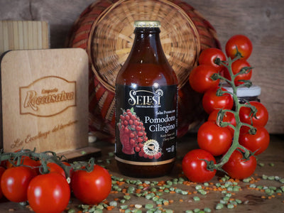 Salsa Pronta con Pomodoro Ciliegino – 100% Pomodori di Sicilia – Senza Glutine