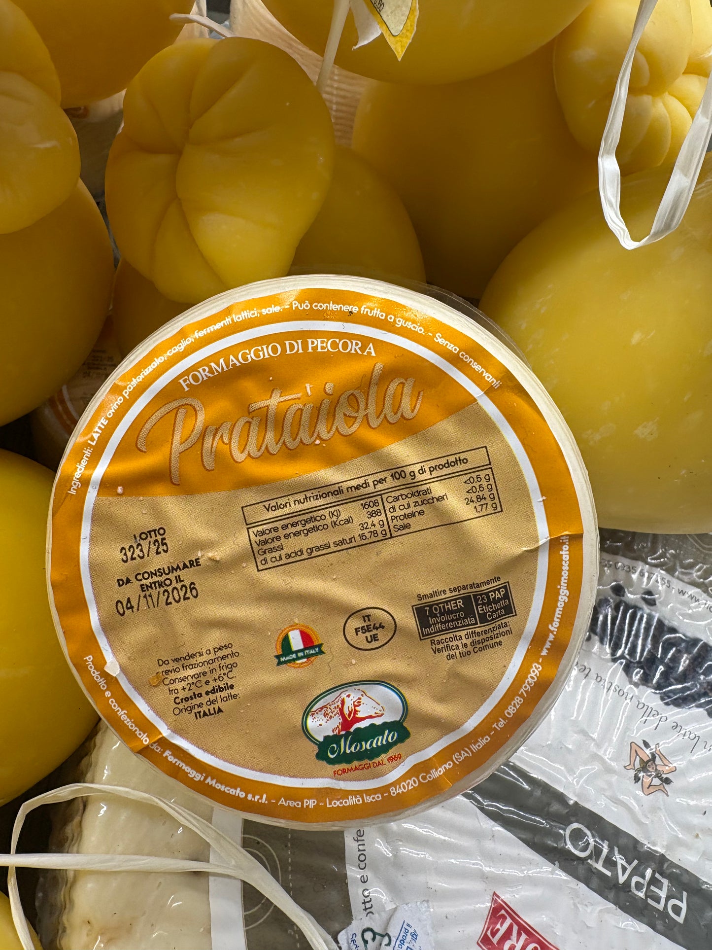 Pecorino Siciliano senza pepe