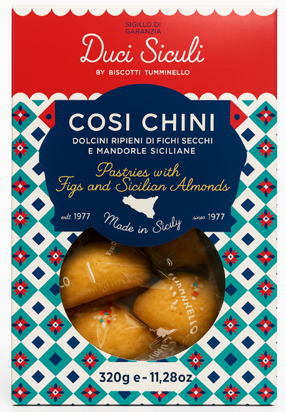 Cosi Chini Tumminello – Dolcini Siciliani ripieni di Fichi Secchi e Mandorle