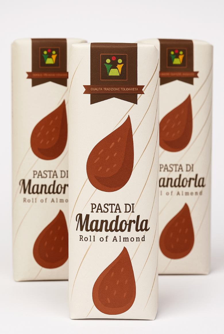 Pasta di Mandorla – Roll di Mandorle Siciliane