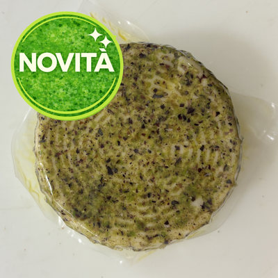 Formaggio di Pecora al Pistacchio – Artigianale Affinato in Olio d’Oliva