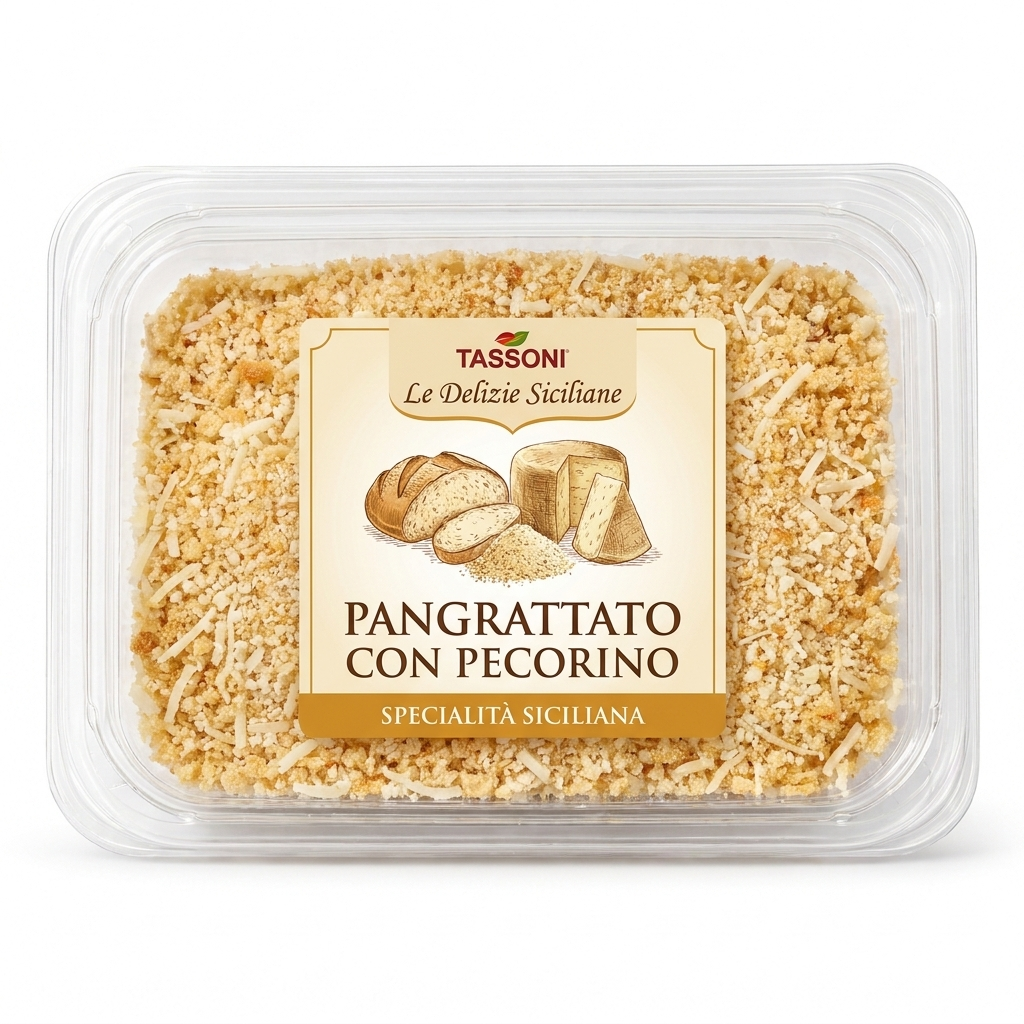 Pangrattato con Cacio Cavallo – Specialità Siciliana