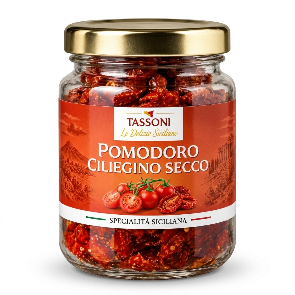 Pomodoro Ciliegino Secco – Specialità Siciliana