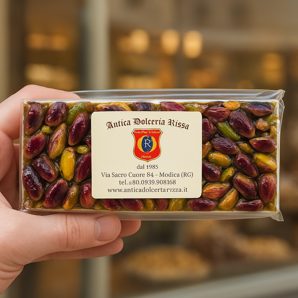 Torrone al pistacchio